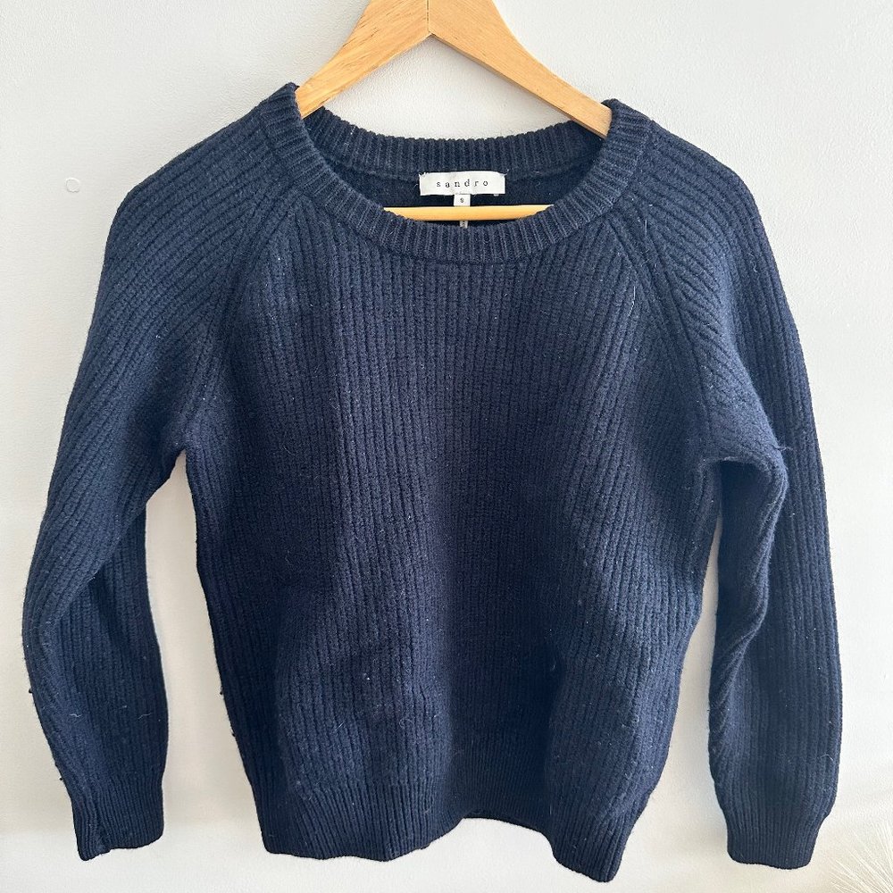 Sandro Merino Wool Sweater